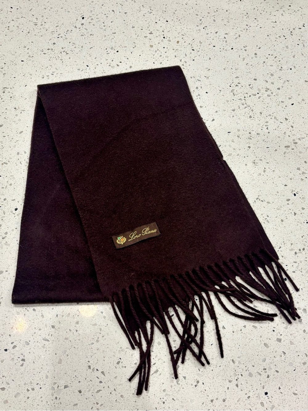 Loro Piana Vintage Italian Cashmere Scarf